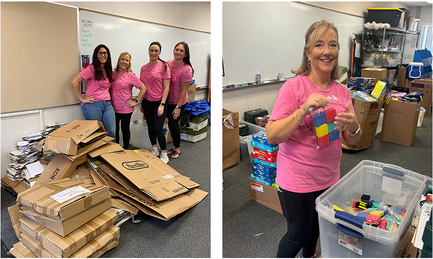 W.I.S.E. Store volunteering — Pasco Education Foundation