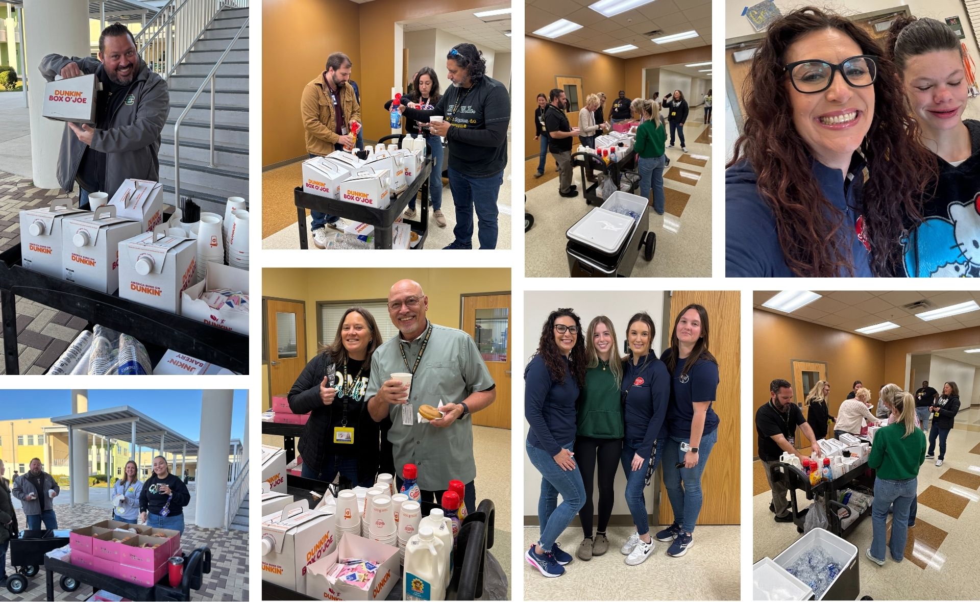 Cypress Creek High School Valentine’s Day Teachers and Staff Celebration, sponsored by Spinner Law Firm