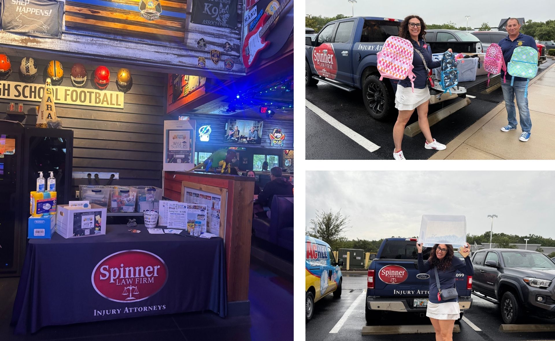 Stuff the Truck — partnering with the Pasco Education Foundation, Bubba’s 33 and the Rotary Club of Wesley Chapel for the annual back-to-school supply drive