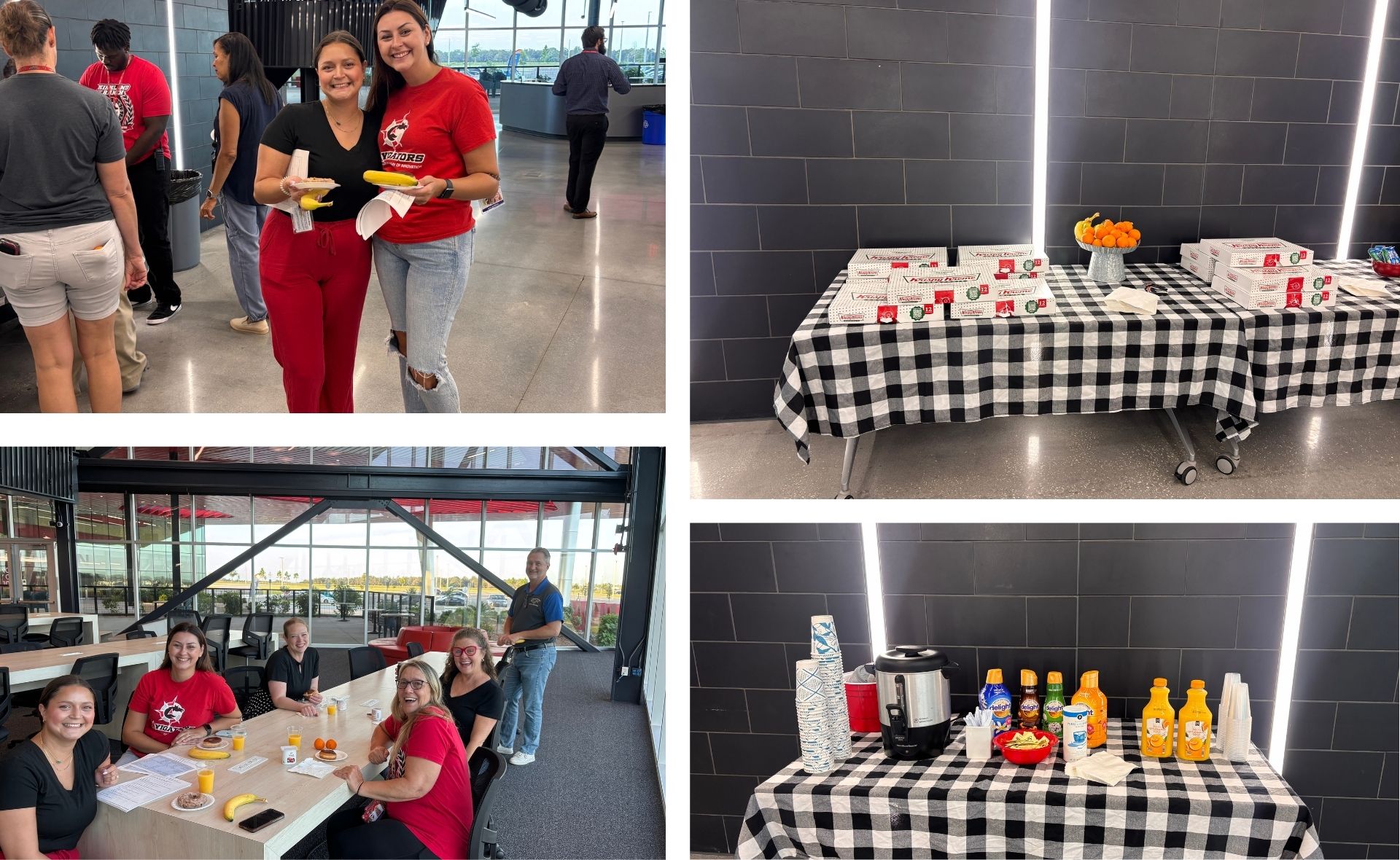 Welcome Back Breakfast for the teachers and staff at Kirkland Ranch Academy of Innovation