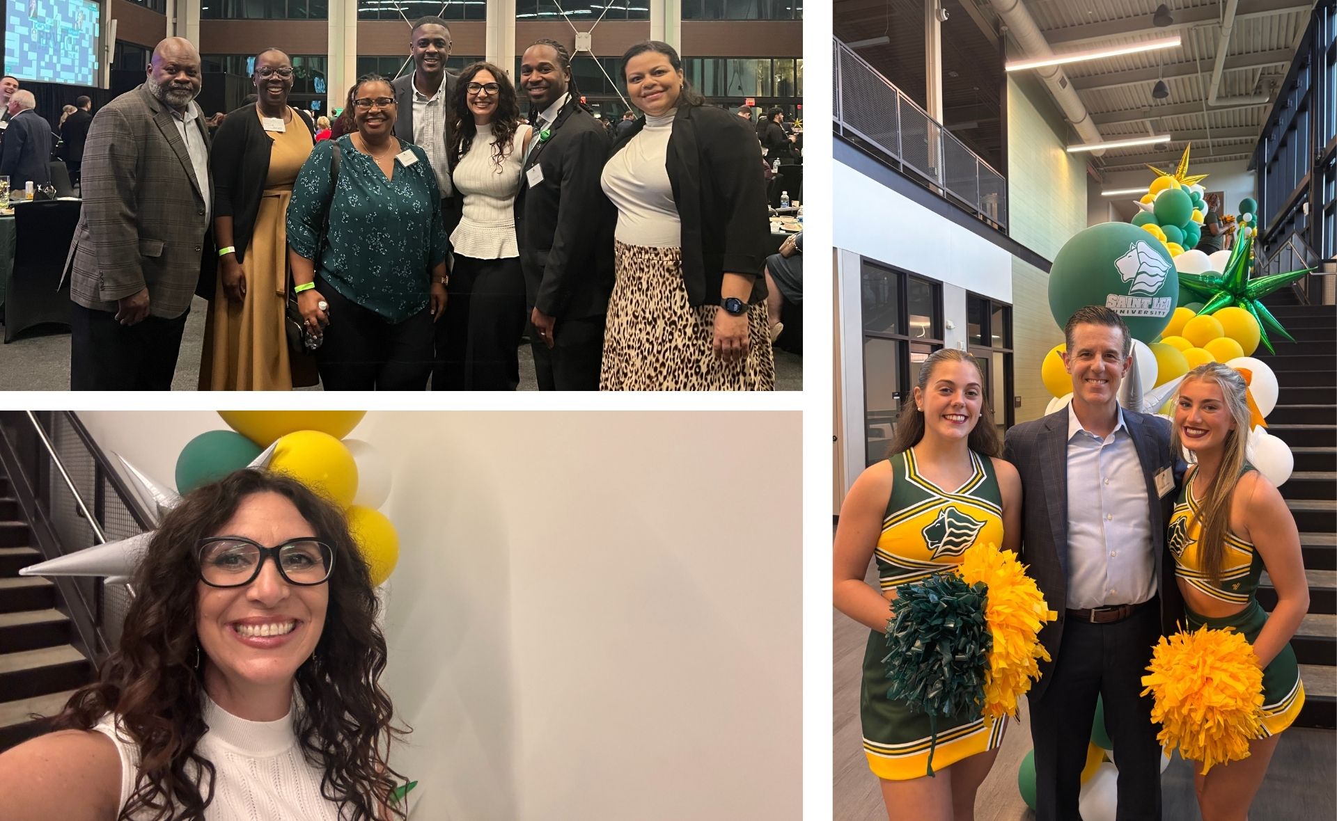 Attorney Charlie Spinner and Community Outreach Director Jennie Yingling attend the Saint Leo University Welcome Reception for President Dr. Jim Burkee